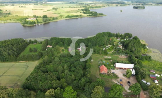 półwysep na Jezioraku pod inwestycję z domem