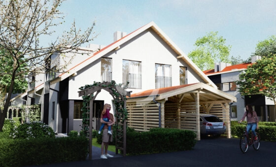 Na sprzedaż – mieszkanie dwupoziomowe z ogródkiem