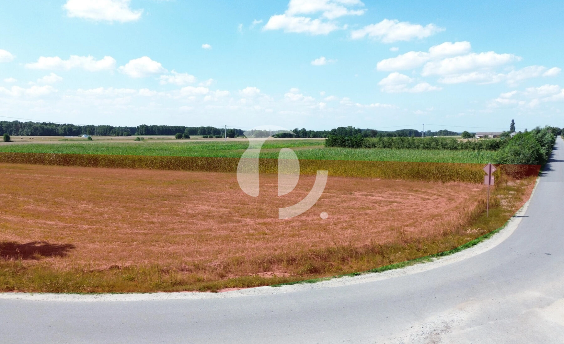 Działka budowlana – Łomów, gm. Zagórów