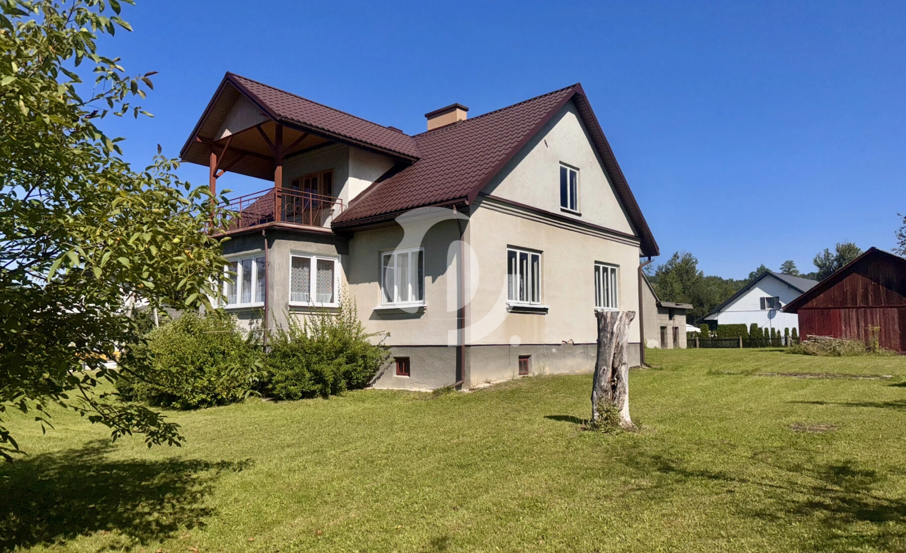 Dom jednorodzinny w Malinówce, powiat brzozowski