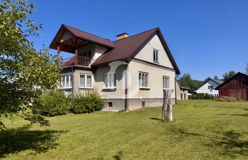 Dom jednorodzinny w Malinówce, powiat brzozowski