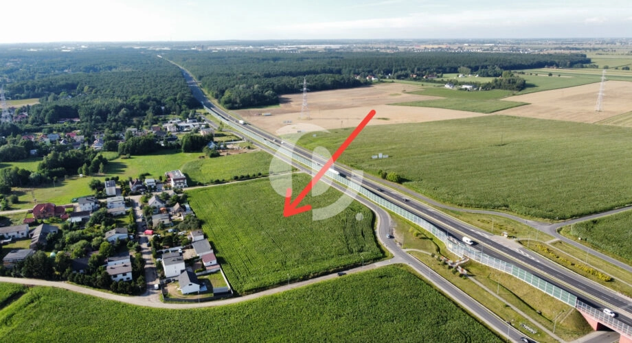 działka usługowa przy S11, Kórnik