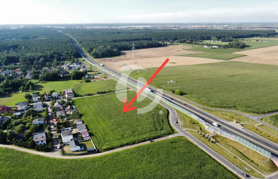 działka usługowa przy S11, Kórnik