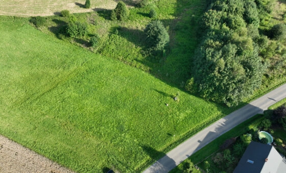 Działka z warunkami zabudowy w Humniskach