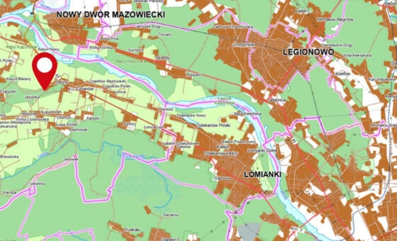 działka leśna tylko 20 min od Warszawy