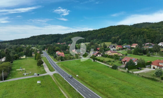 Działka rolno-budowlana 1198 m² – Bykowce