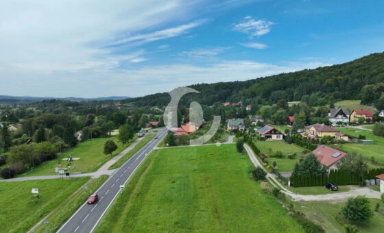 Działka rolno-budowlana 1198 m² – Bykowce