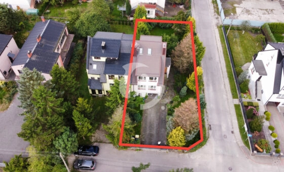 Bliźniak z dużym ogrodem w Żukowie