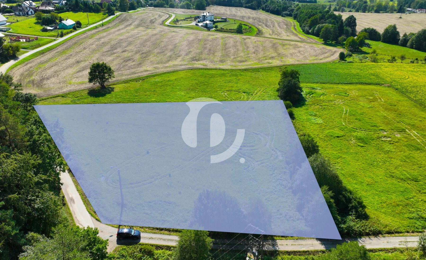 Działka 61,90 a, w Grabownicy Starzeńskiej (wz)