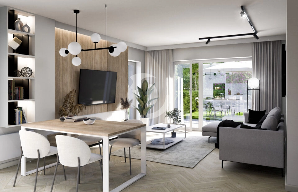 Mieszkanie 2 pokojowe 38,57 m2 z ogródkiem