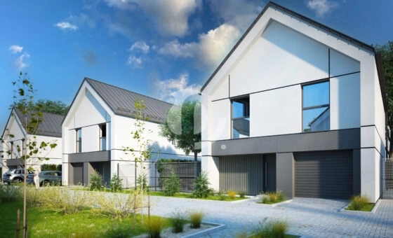 Kraków nowy dom wolnostojący z ogródkiem