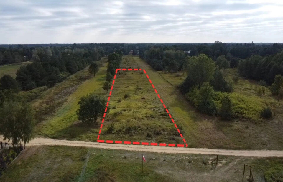 DZIAŁKA BUDOWLANA Z MPZP | 4918 m2