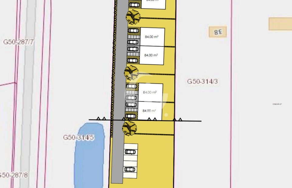 Łódź, Ruda, Stawy Stefańskiego - działka budowlana