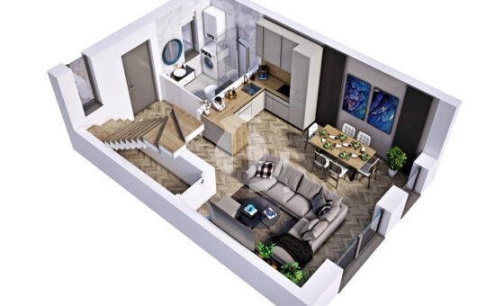 ogrzewanie podłogowe/ rolety/ 19 km do Poznania