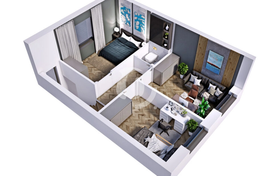 ogrzewanie podłogowe/ rolety/ 19 km do Poznania