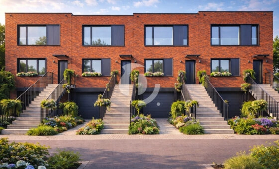 Gdańsk |dom szeregowy 147m² z ogrodem i garażem