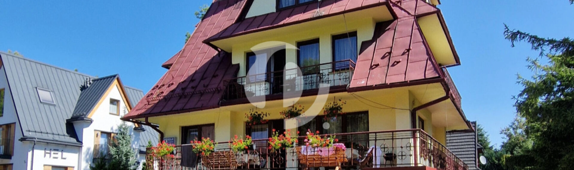 Willa z działką w centrum Zakopanego