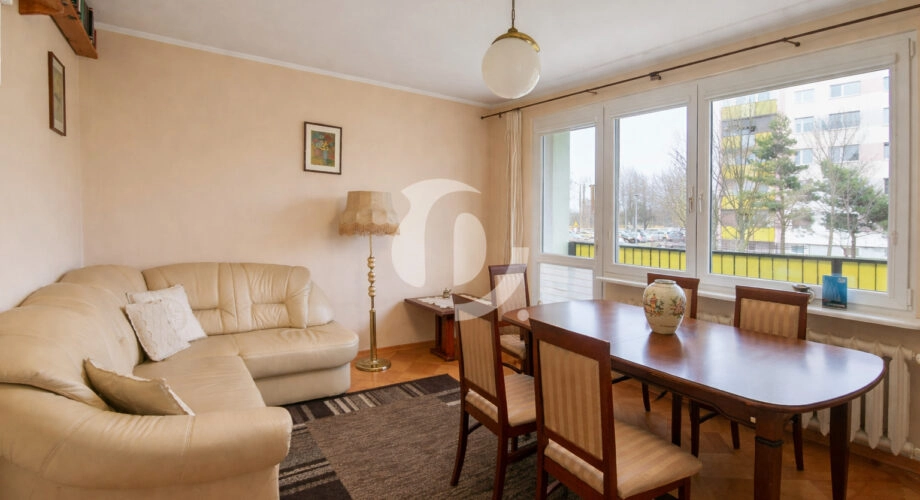 3 pokoje z balkonem | 59 m² | parter | Konin