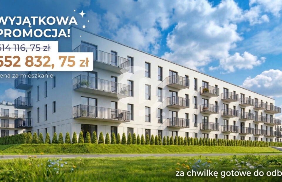 2-3 pok. balkon las Chwarzno Smart