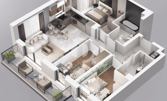 Narożne 4 pok. południe duży balkon las Gdynia