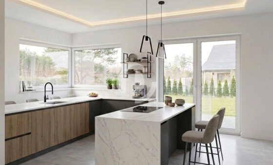 Dom | połowa bliźniaka | garaż | 4 sypialnie | las