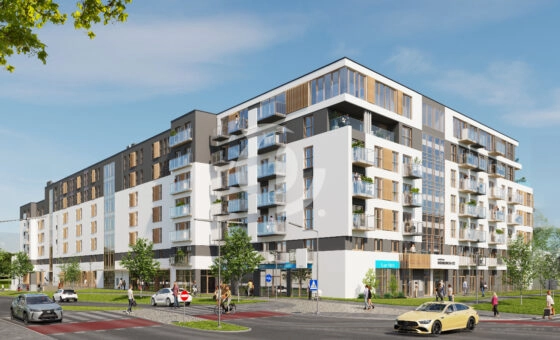 Nowe 2pok. 44m²| Balkon Zachód| Blisko Sklep/Tram.