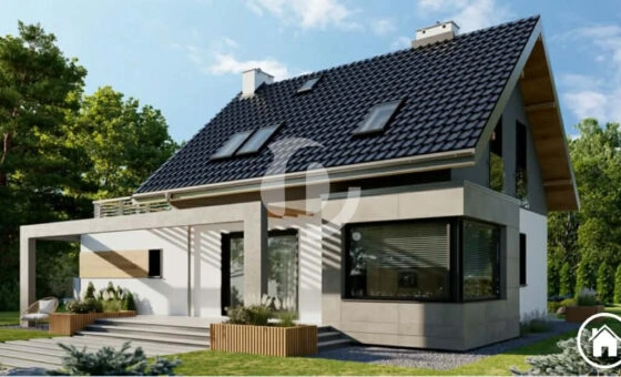 Dom w Krośnie projekt "Lara"