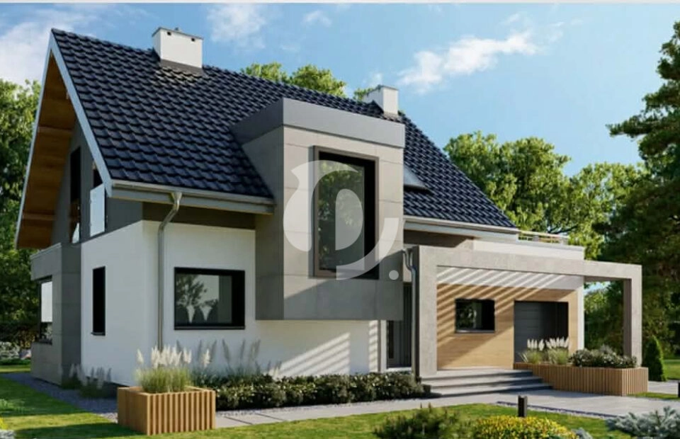 Dom w Krośnie projekt "Lara"