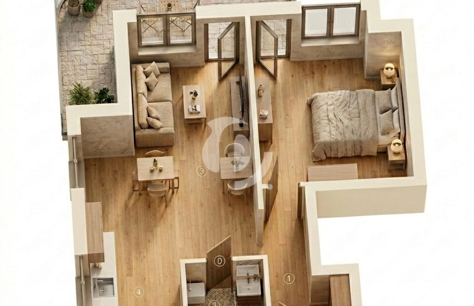 Apartament z widokiem na Tatry + duży garaż 34 m²