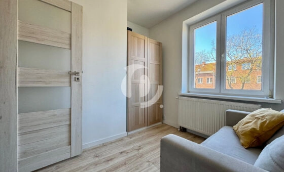 3 pokoje, 44,90m2, osobna widna kuchnia!