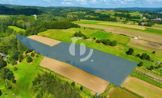 Malowniczo położona działka w Jasienicy Rosielnej