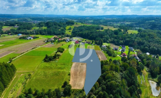 Malowniczo położona działka w Jasienicy Rosielnej