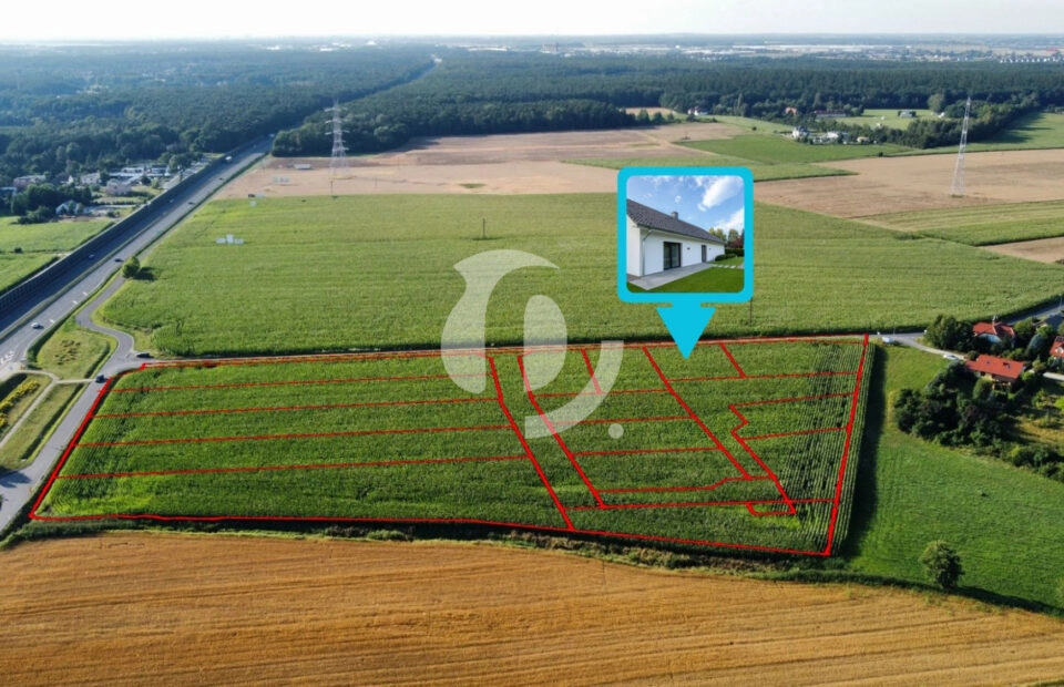 dzialka przy Owocowym Wzgórzu, blisko Kórnik