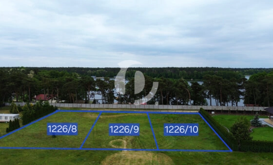 Na sprzedaż | działki budowlane 3 x 8 ar