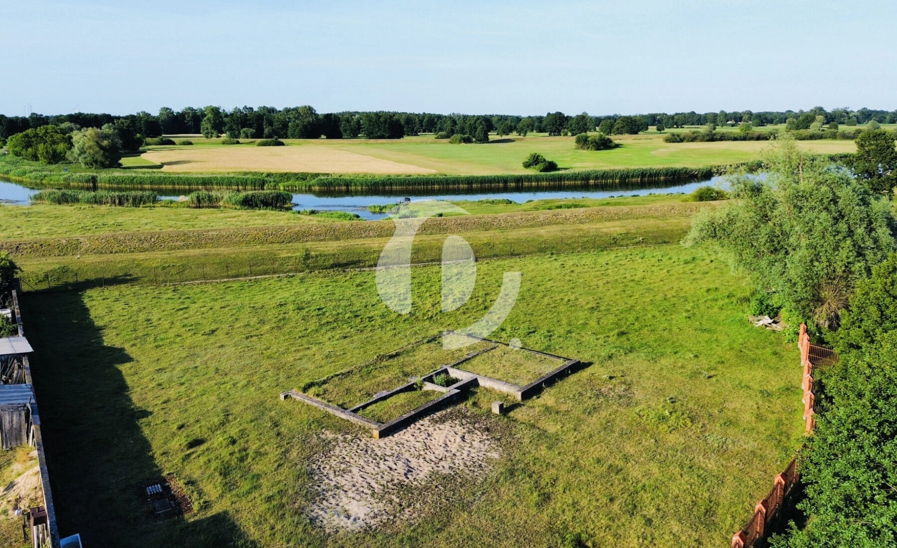 Działka budowlana–41 arów–Piersk, gm. Krzymów