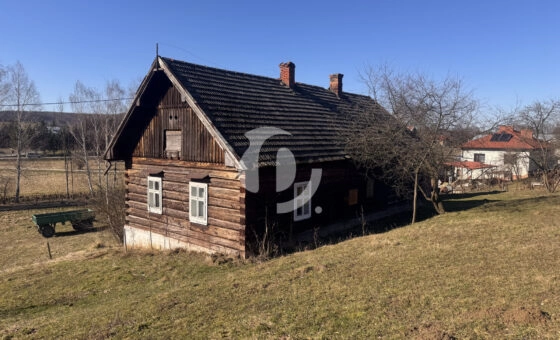 Klimatyczny dom z bali w Gliniku Polskim.