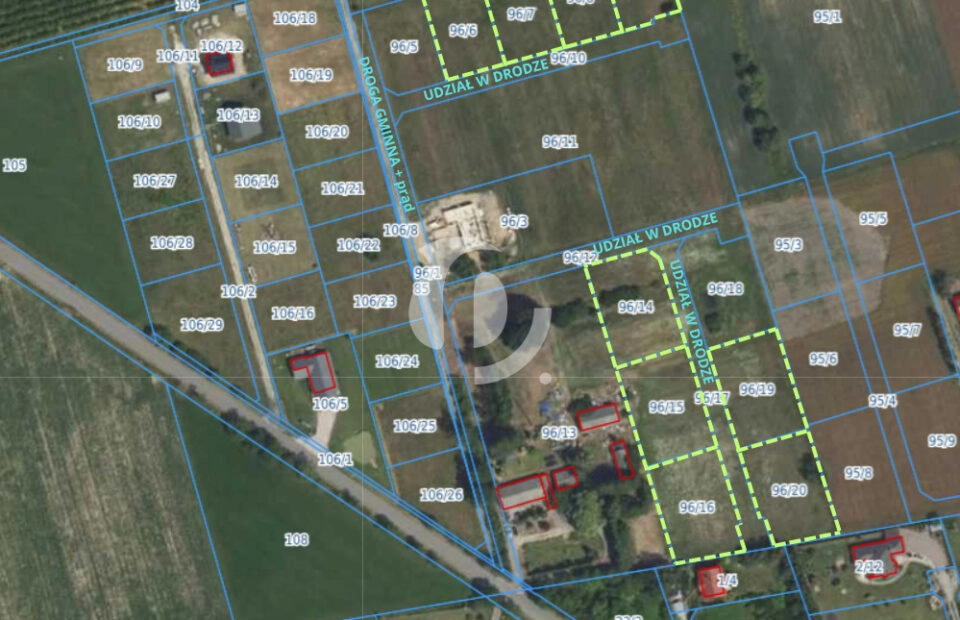 Działka budowlana | MPZP | od 1000 do 1500m2