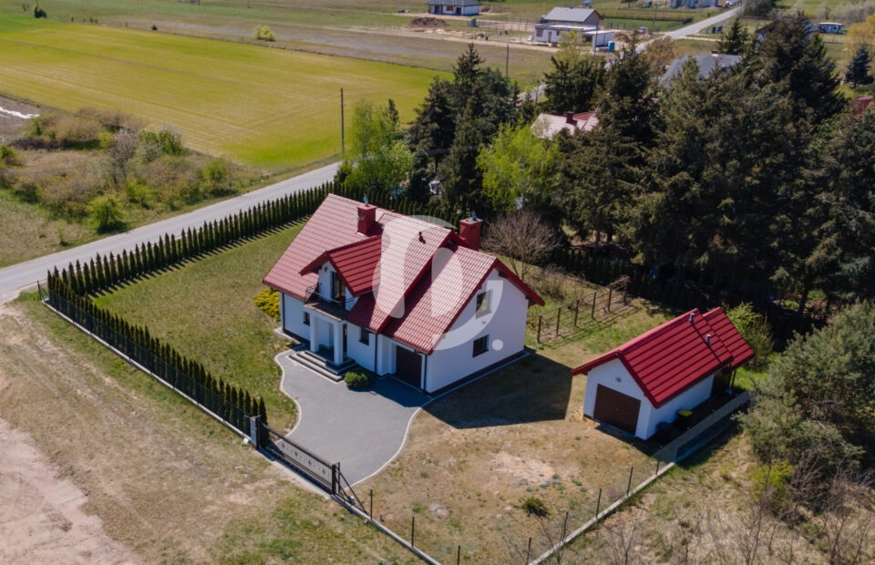 Dom wolnostojący | 154m2 | 5 sypialni | garaż