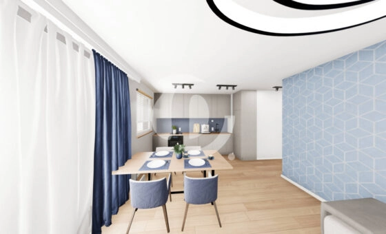 Zachód przestrzeń loggia narożne 2 toalety