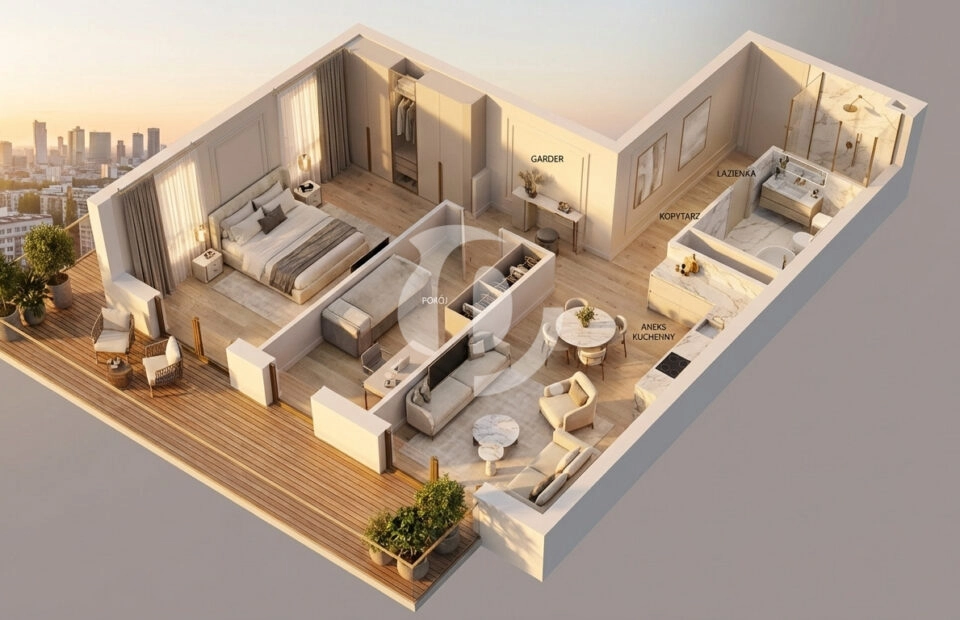Blisko Malta! 3pok 67m2| Duży balkon na zachód!