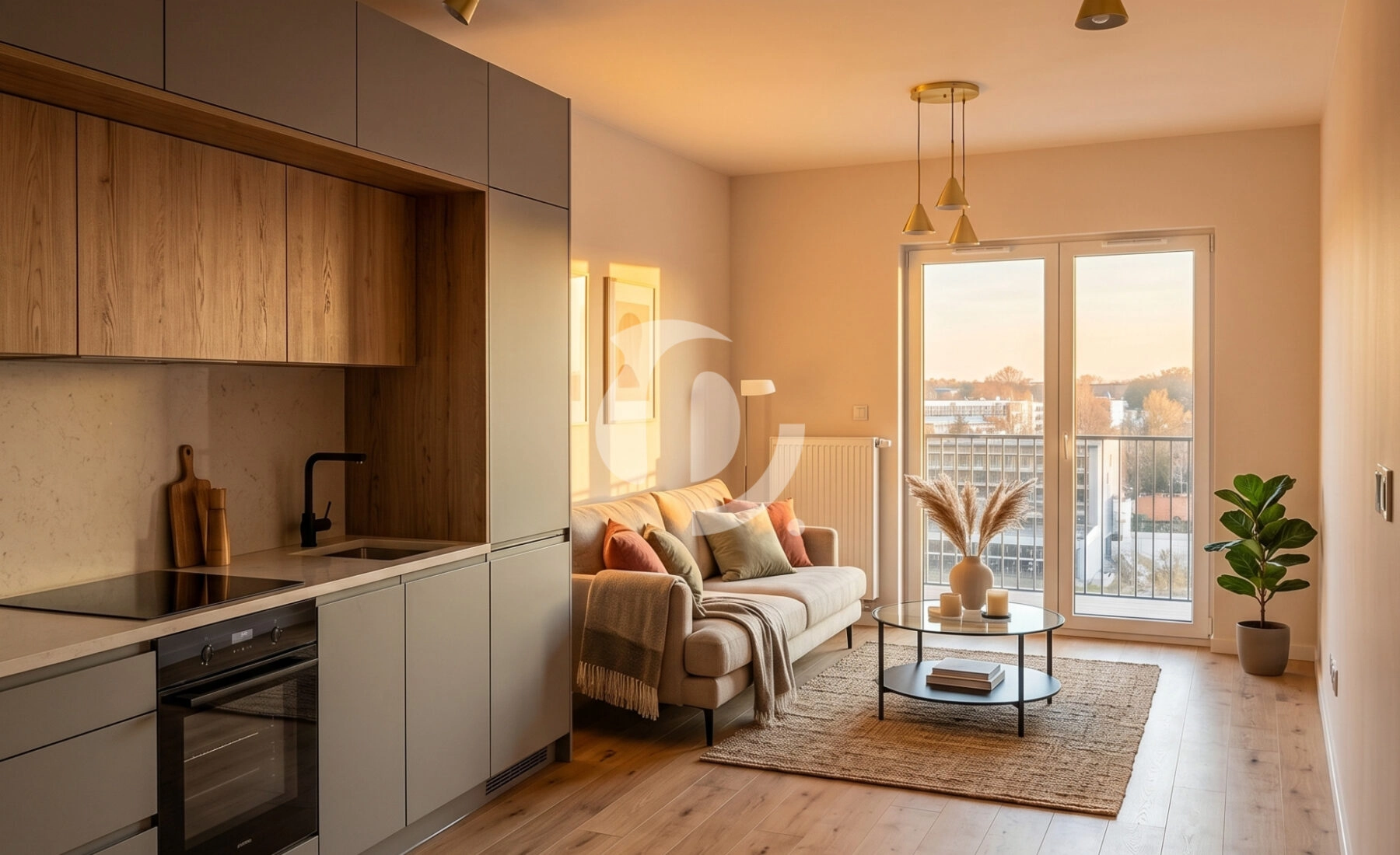 Promocyjnie! 3pok. 55 m²|Ciepły i słoneczny salon!