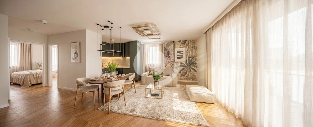 Południowe 73,71 m² 3-Stronne 2 Tarasy SKM