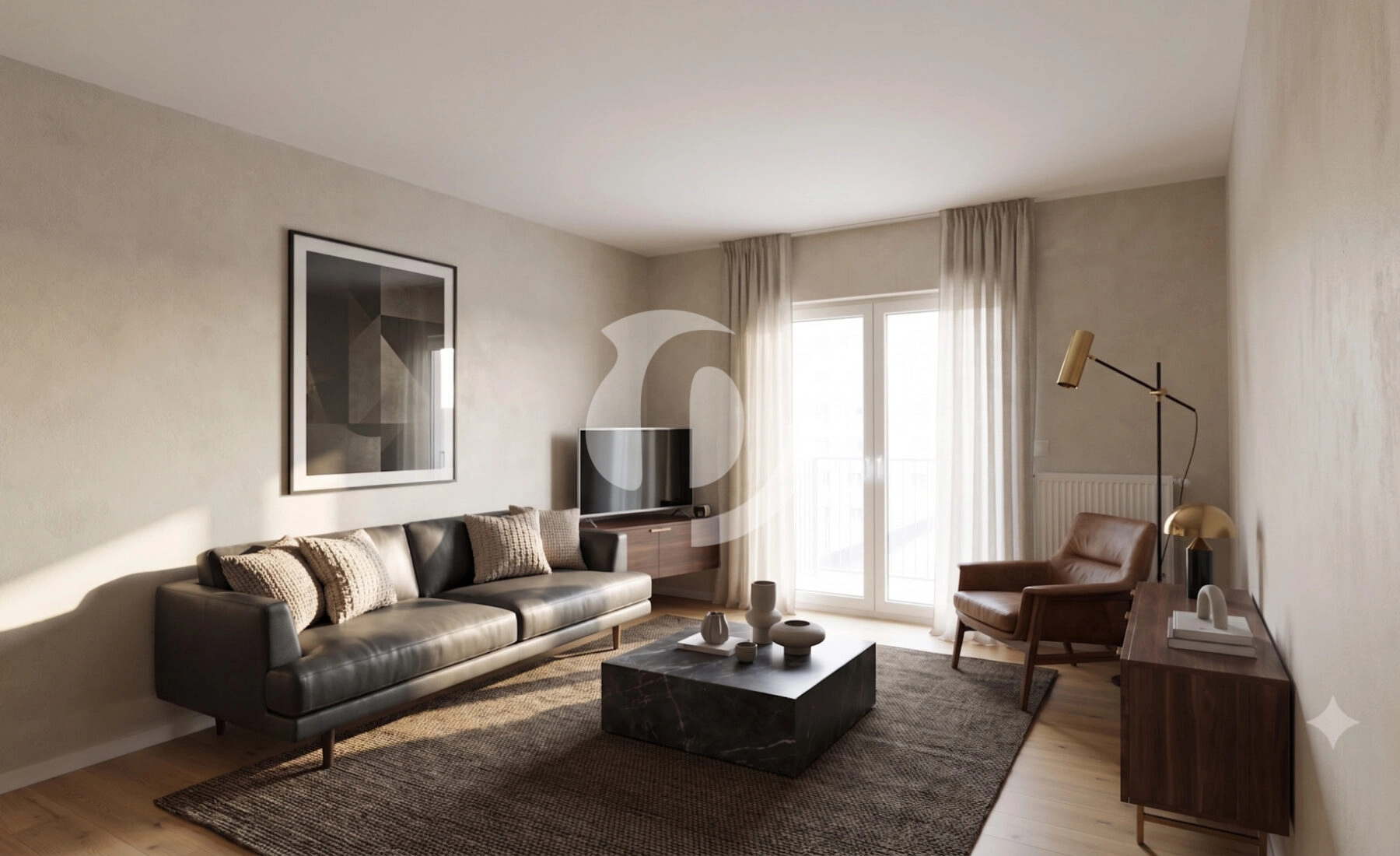 Przestronne 2pok 40m2| Balkon|Duży słoneczny salon