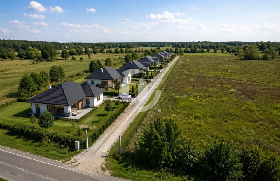 działka pod budowę domu