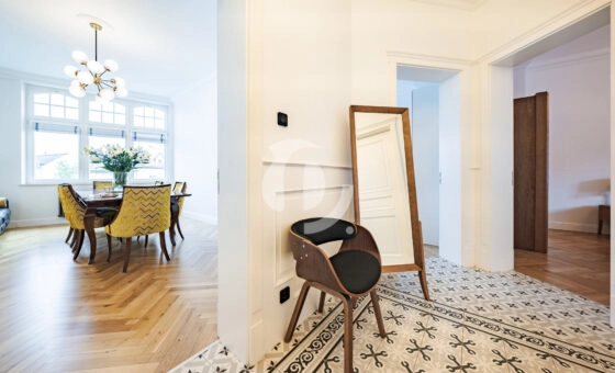 Apartament w historycznej kamienicy |117 m²