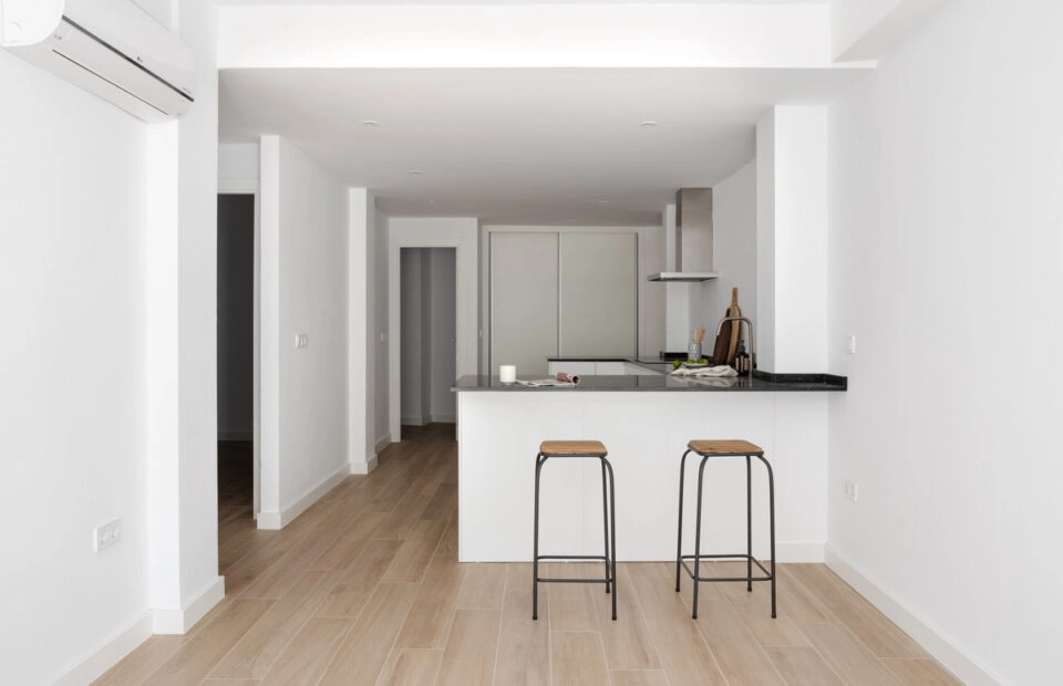 Malaga, Costa del Sol apartament 94 m2 po remoncie