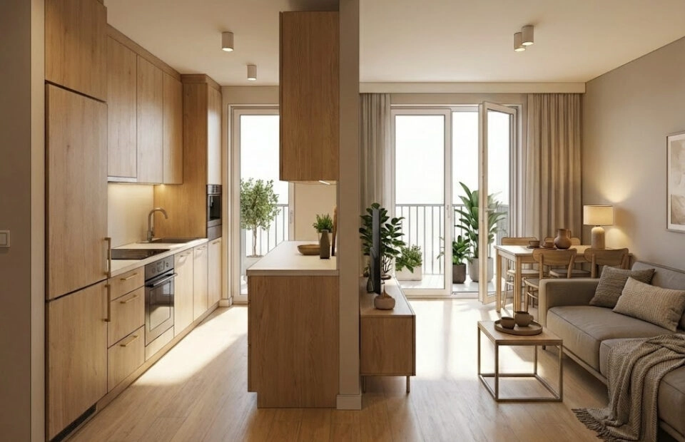 2 Pokoje 44m2 | Balkon | Bez Pcc | Starołęka Mała