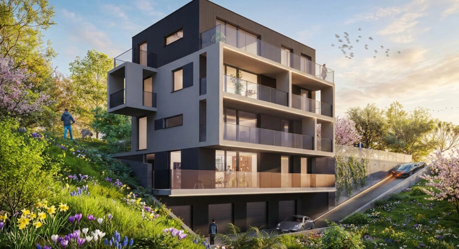 Prestiżowy apartament ogród garaż blisko Centrum