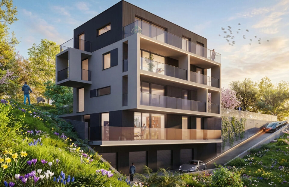 Prestiżowy apartament ogród garaż blisko Centrum