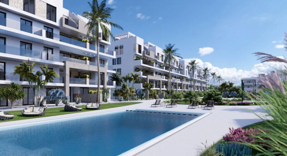 El Raso, Costa Blanca - nowy apt 101 m2 pod klucz